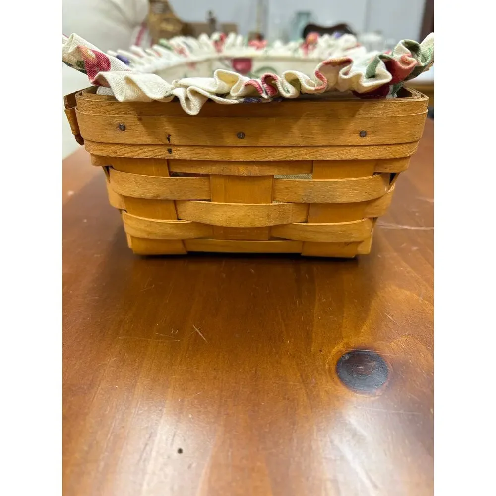 LongBerger Rectangular Woven Basket- 1998 Fruit Liner